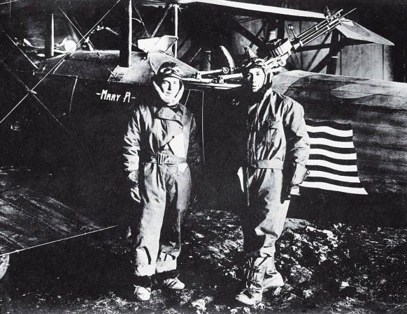 Two pilots of the Air Service, 1st Aero Squadron, 1918