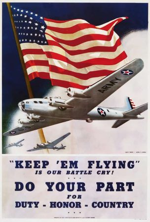 World War II recruiting poster for Army Air Corps