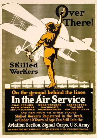 Air Service Recruiting Poster, c. 1917