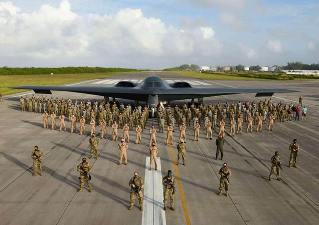 The 393rd Expeditionary Bomb Squadron at Naval Support Facility Diego Garcia, 2010