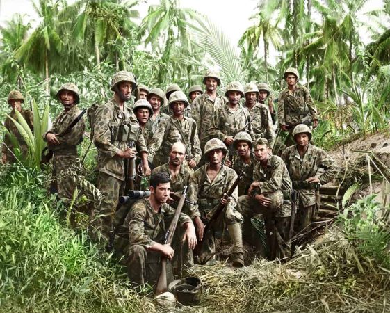 US 3rd Marine Raider Battalion Demolition Team, Bougainville, 1944