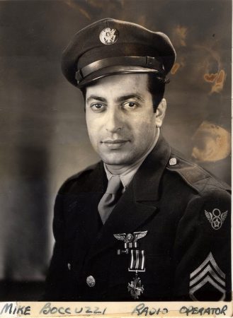 Stamford’s Michael Boccuzzi, radio operator on B-17F “Rosie’s Riveters,” flew 25 missions during WWII. His was the only plane of 13 to return after a raid on Munster, Germany in 1943. For his bravery, Bocuzzi was awarded the Distinguished Flying Cross