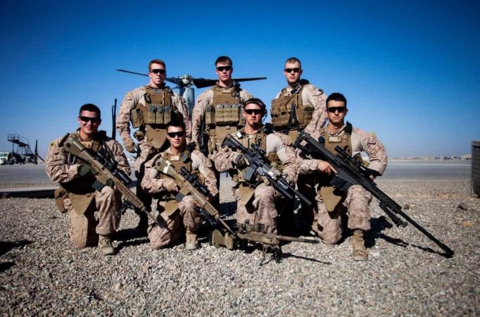 U.S. Marine Corps scout snipers, Echo company, 2nd Battalion 9th Marines, Regimental Combat Team 7 (RCT) 7, Helmand province, Afghanistan