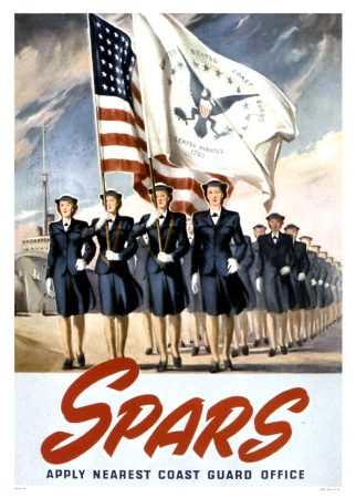 World War II poster recruiting women for SPARs (Semper Paratus, Always Ready)